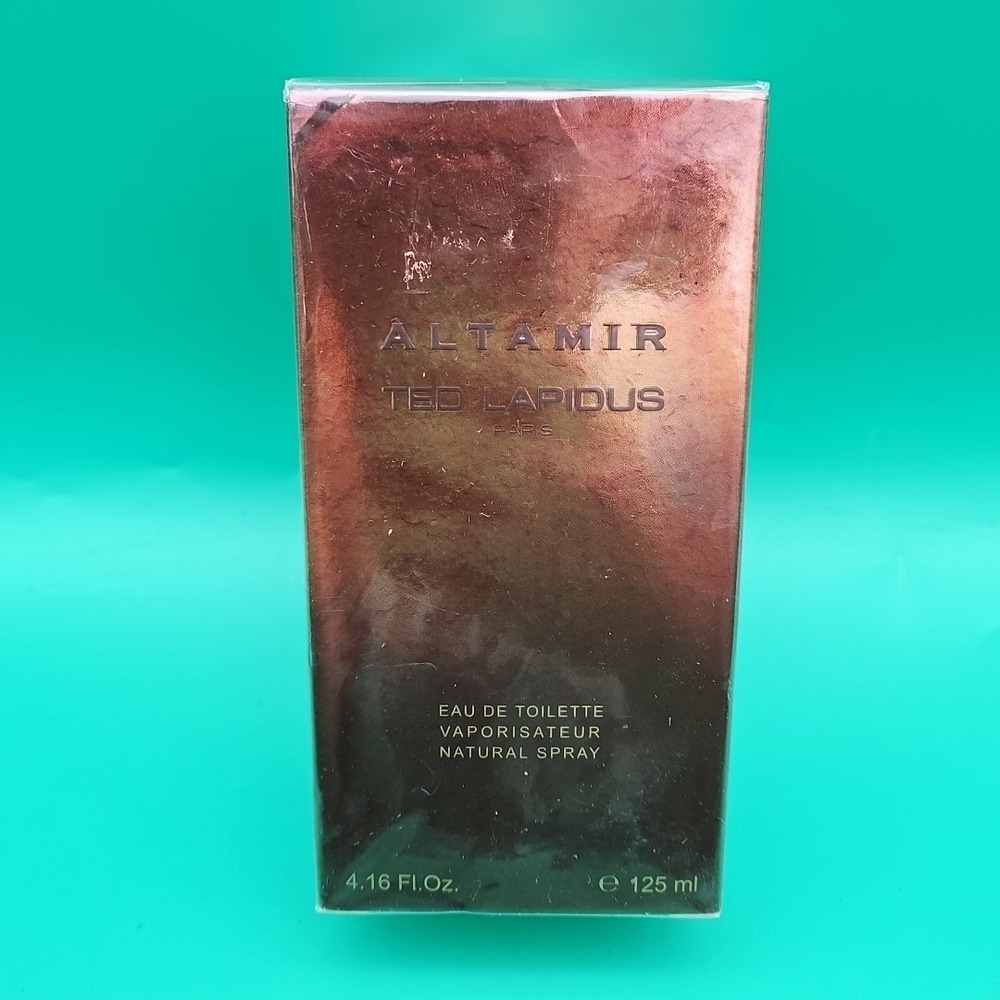 Ted Lapidus Altamir Men's Cologne 4.16oz 125ml EDT Spray Vintage New Sealed